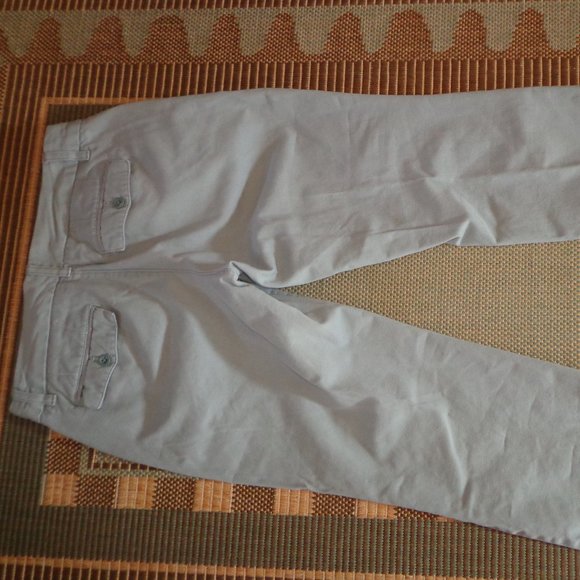 Eddie Bauer Capris P4 Zip Closure Pockets Stone Blue - Picture 1 of 15